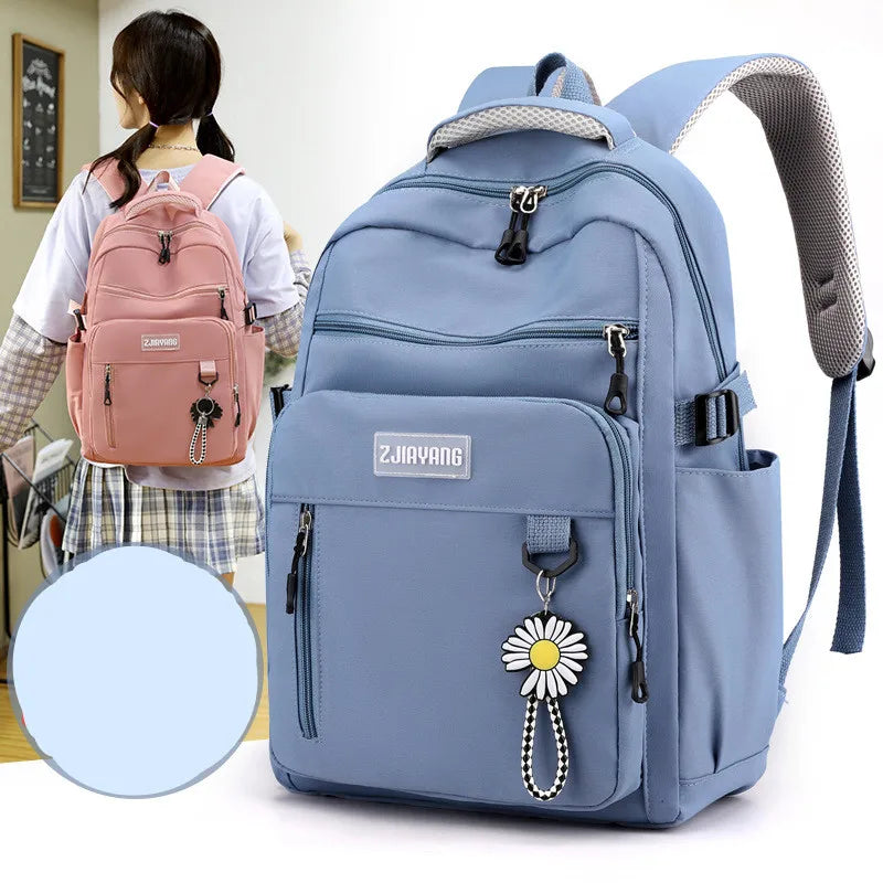 Backpack Trendy Female Waterproof Backpacks Teenage Girls Softback School Bags Women Casual Rucksack Laptop Backpack