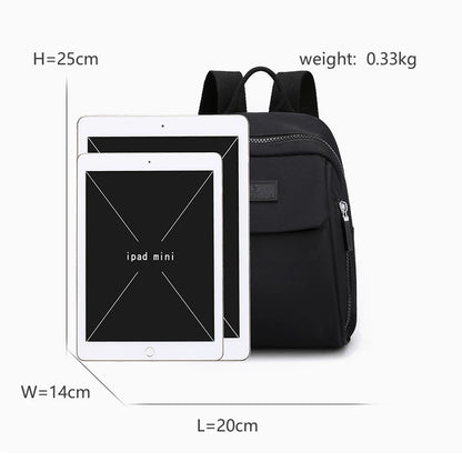 Backpack Women 2023 New Trending Women's Mini Backpack Waterproof Nylon Small Shopping Backpack Fashion Cute Teen Girl Mochilas