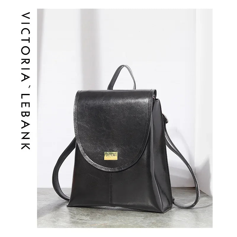 Backpack Women 2024 New Backpack Large Capacity Cowhide School Bag College Student School Backpack  Travel Bag