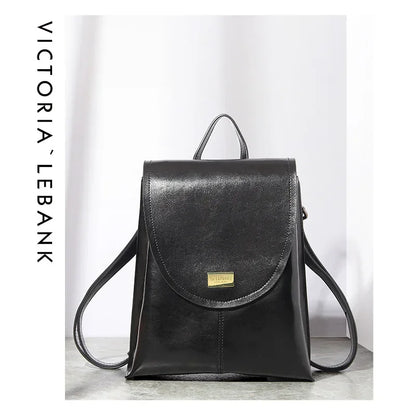 Backpack Women 2024 New Backpack Large Capacity Cowhide School Bag College Student School Backpack  Travel Bag