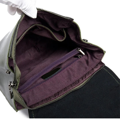 Backpack female 2024 new Europe and the United States wind joker leather handbag fashion oil wax cowhide women's backpack