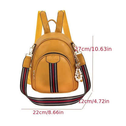Backpack female tide leisure multipurpose bag female Korean version of one shoulder women mini small backpack