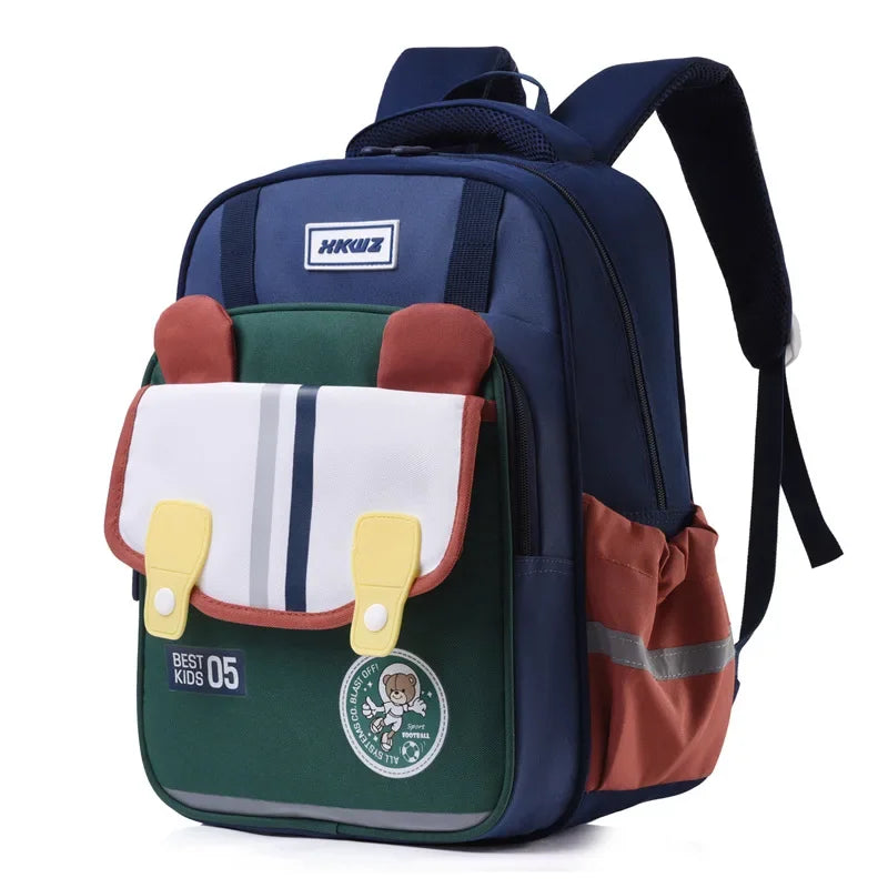 Backpack for School Boys Girls Bookbag, Kindergarten Elementary Schoolbag,British England School Book Bag Birthday Style Gifts