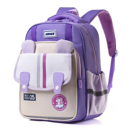 Backpack for School Boys Girls Bookbag, Kindergarten Elementary Schoolbag,British England School Book Bag Birthday Style Gifts
