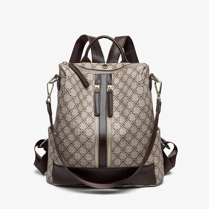 Backpack for Women Casual Fashion PVC Rucksack Handbag Shoulder Bags Commuter Travel Bag