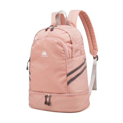 Backpack for Women with Shoes Compartment & Wet Pocket Lightweight Large Travel Hiking Backpacks Waterproof Sports Fitness Bag