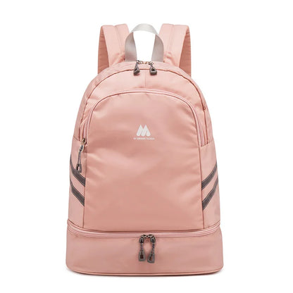 Backpack for Women with Shoes Compartment & Wet Pocket Lightweight Large Travel Hiking Backpacks Waterproof Sports Fitness Bag