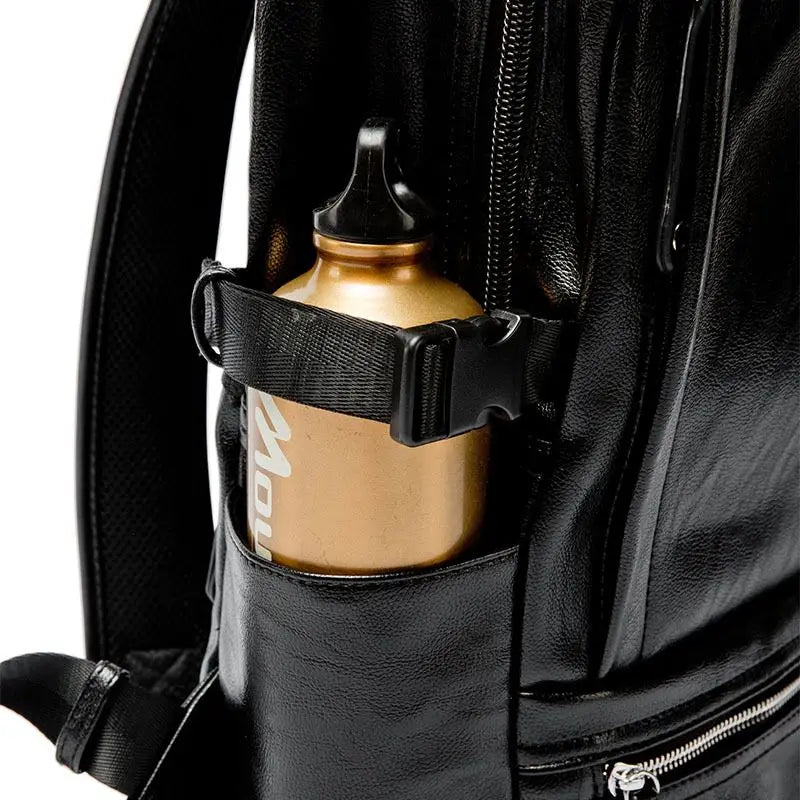Backpack travel cabin 45x15x31 Bag High Quality PU Leather Knapsack Leisure Travel Multi-function Men Backpacks