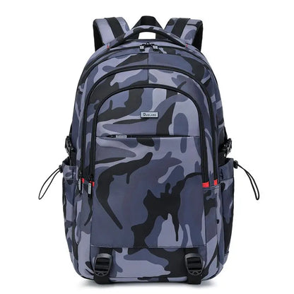 Backpack travel cabin 49x23x33 Camouflage Male Teenager Schoolbags Middle School Students Bookbags Boys Rucksack Gift