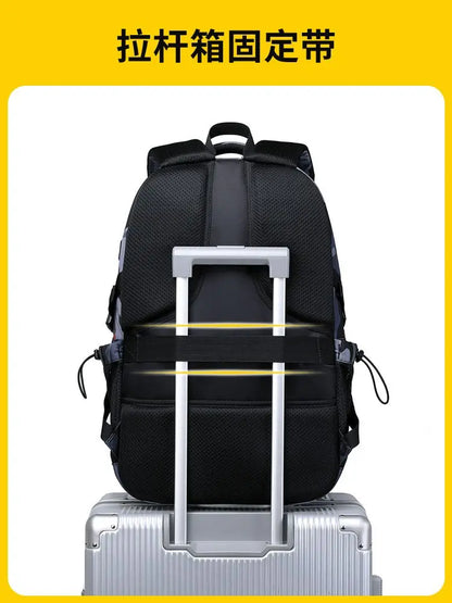 Backpack travel cabin 49x23x33 Camouflage Male Teenager Schoolbags Middle School Students Bookbags Boys Rucksack Gift