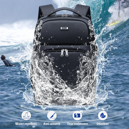 Backpacks For Men High-quality Backpack 15.6''Large Capacity Laptop Backpack USB port Rucksack Business Bag  Travel Backpack