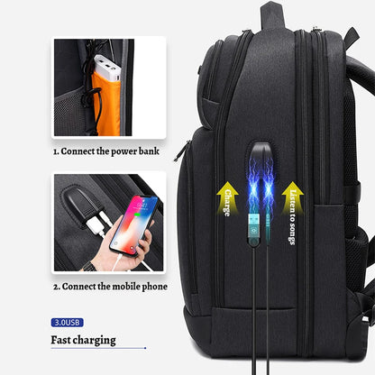 Backpacks For Men High-quality Backpack 15.6''Large Capacity Laptop Backpack USB port Rucksack Business Bag  Travel Backpack