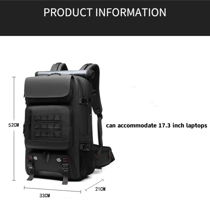 Backpacks with Laptop Pocket Outdoor Mountaineering Large Capacity Travel Bags Burglar Proof School Bag Business Backpack Man