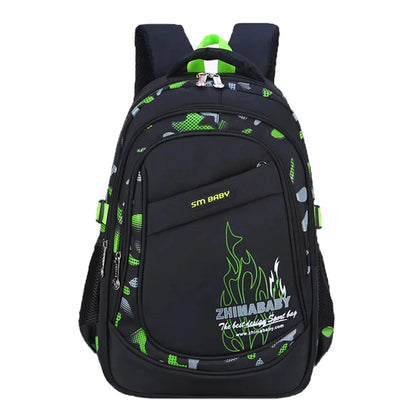 Bag Children Casual Backpacks Nylon Large Size Student Bags 7-14 Years Waterproof Boy School Backpack Kids Knapsack