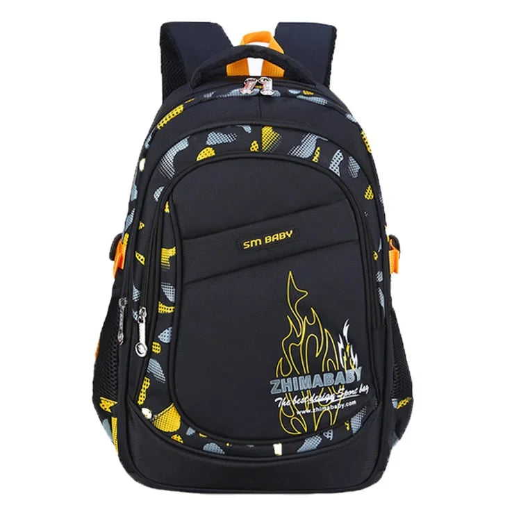 Bag Children Casual Backpacks Nylon Large Size Student Bags 7-14 Years Waterproof Boy School Backpack Kids Knapsack