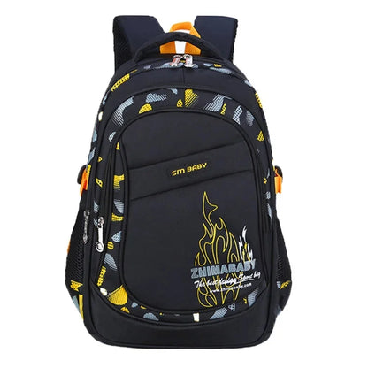 Bag Children Casual Backpacks Nylon Large Size Student Bags 7-14 Years Waterproof Boy School Backpack Kids Knapsack
