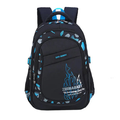 Bag Children Casual Backpacks Nylon Large Size Student Bags 7-14 Years Waterproof Boy School Backpack Kids Knapsack