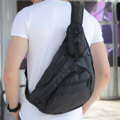 Bag For Gun Cross body Shoulder Bags Tactical Military Sports Travel Waterproof Nylon Male Messenger Chest Bag Rucksack