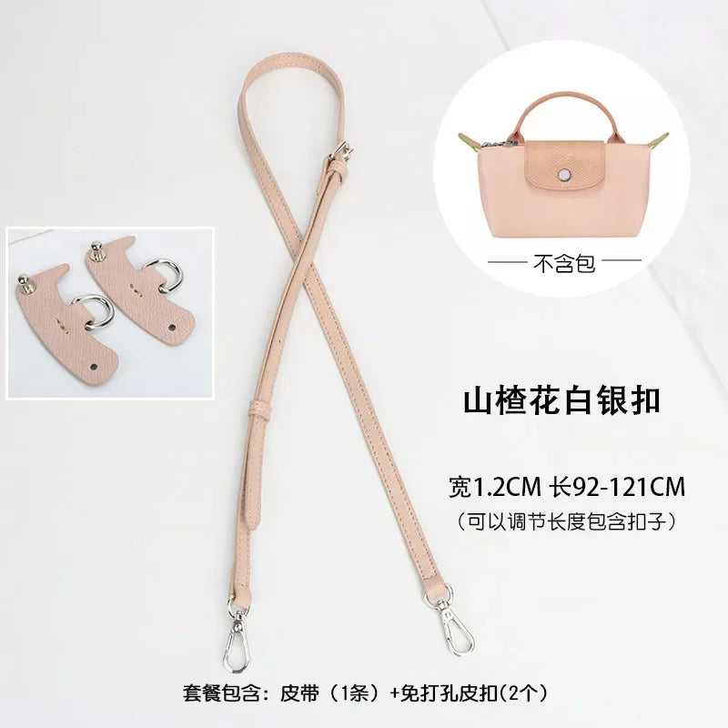 Bag Strap for Longchamp Mini Bag Shoulder Strap Microfiber Modification Without Punching Bags Crossbody Bags  Strap