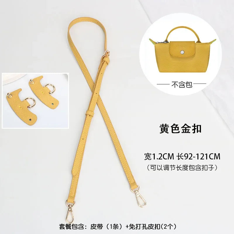 Bag Strap for Longchamp Mini Bag Shoulder Strap Microfiber Modification Without Punching Bags Crossbody Bags  Strap