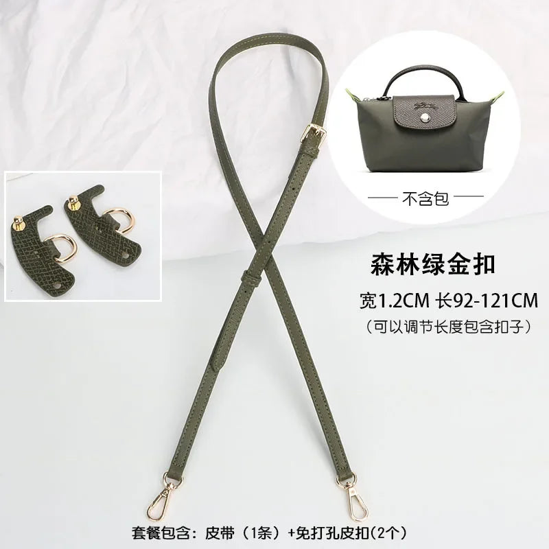 Bag Strap for Longchamp Mini Bag Shoulder Strap Microfiber Modification Without Punching Bags Crossbody Bags  Strap