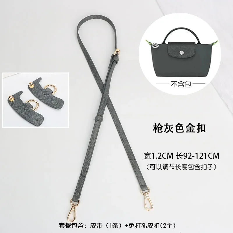 Bag Strap for Longchamp Mini Bag Shoulder Strap Microfiber Modification Without Punching Bags Crossbody Bags  Strap