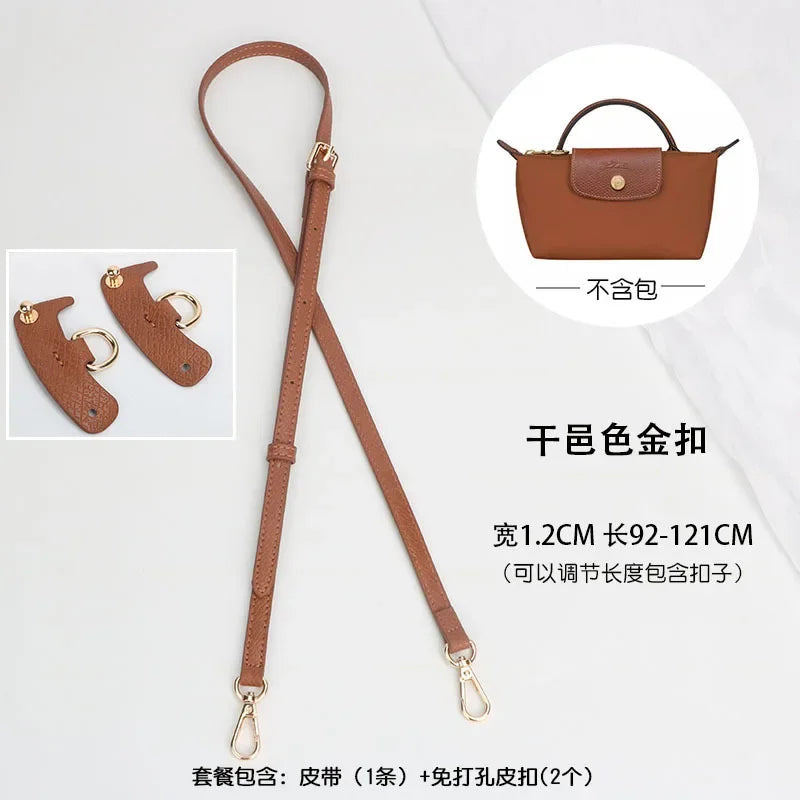 Bag Strap for Longchamp Mini Bag Shoulder Strap Microfiber Modification Without Punching Bags Crossbody Bags  Strap