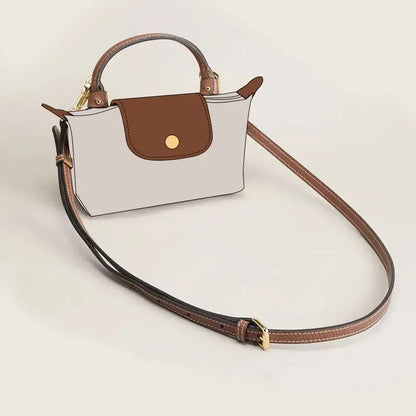 Bag Strap for Longchamp Mini Bag Shoulder Strap Microfiber Modification Without Punching Bags Crossbody Bags  Strap