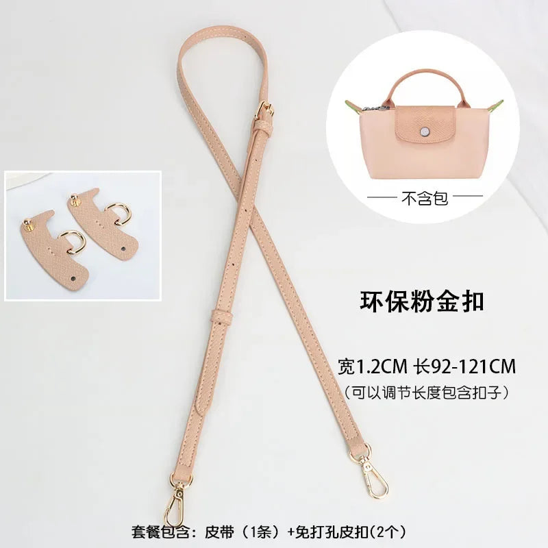 Bag Strap for Longchamp Mini Bag Shoulder Strap Microfiber Modification Without Punching Bags Crossbody Bags  Strap