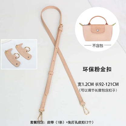 Bag Strap for Longchamp Mini Bag Shoulder Strap Microfiber Modification Without Punching Bags Crossbody Bags  Strap