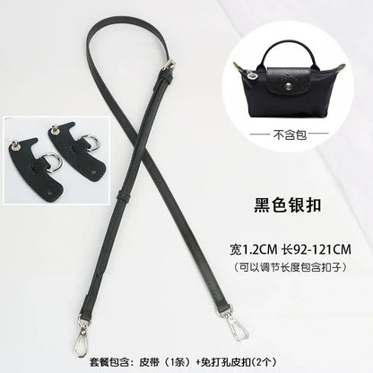 Bag Strap for Longchamp Mini Bag Shoulder Strap Microfiber Modification Without Punching Bags Crossbody Bags  Strap