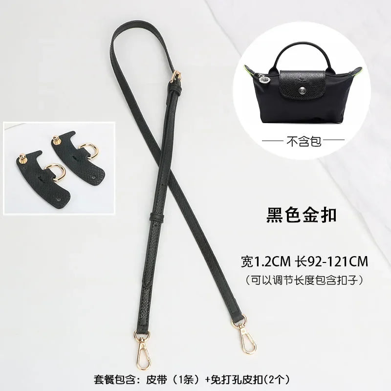 Bag Strap for Longchamp Mini Bag Shoulder Strap Microfiber Modification Without Punching Bags Crossbody Bags  Strap