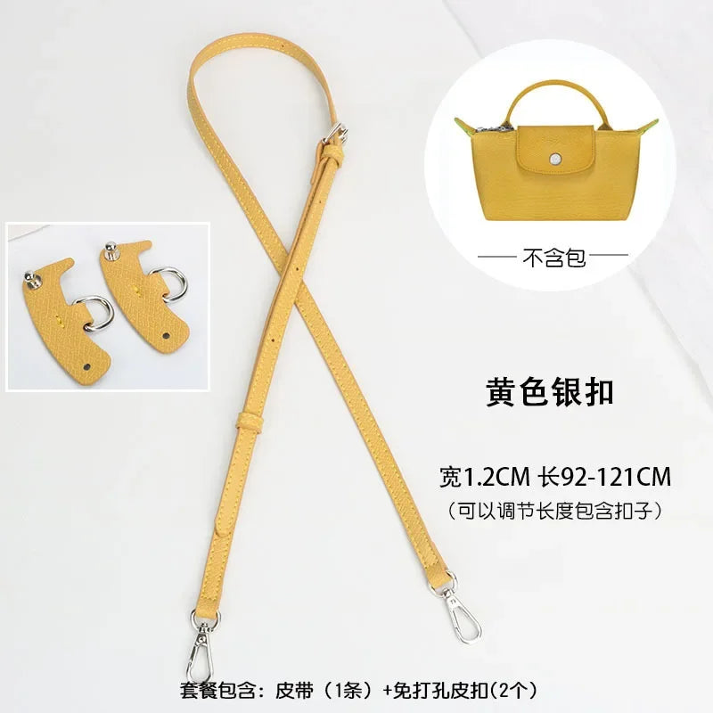 Bag Strap for Longchamp Mini Bag Shoulder Strap Microfiber Modification Without Punching Bags Crossbody Bags  Strap