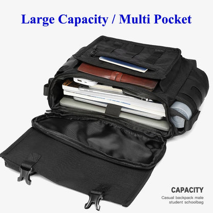 Bag cross bagCrossbody Bag Travel Handbag Student Schoolbag Laptop Computer Messenger Storage Leisure Pack High Capacity