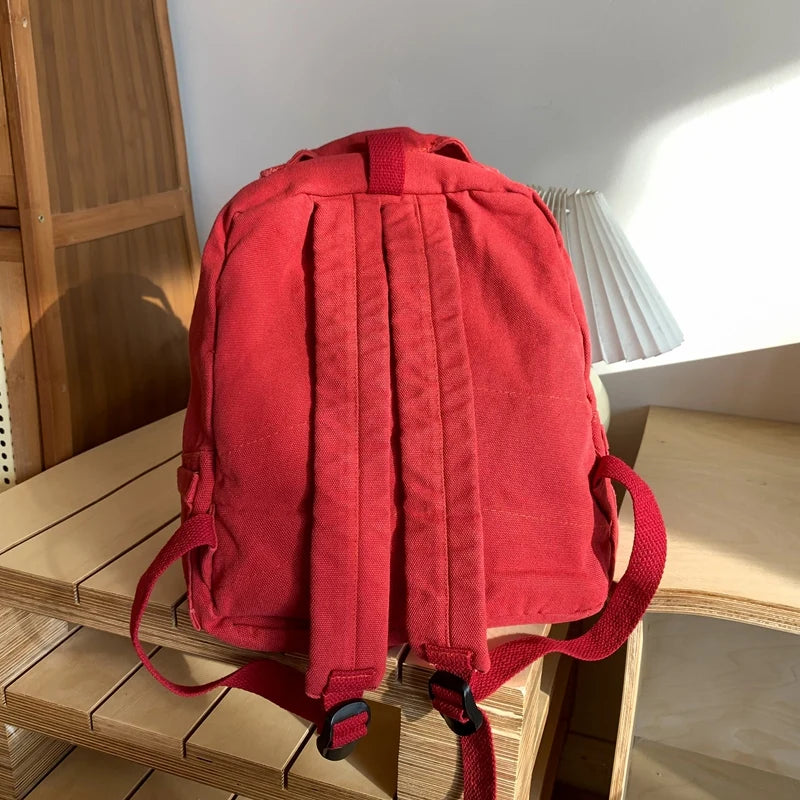 Bagpack For Women Small  Female Bags Canvas Casual Backpacks For Women Bag For Girls
