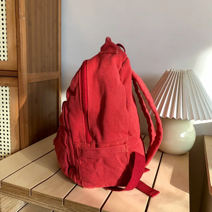Bagpack For Women Small  Female Bags Canvas Casual Backpacks For Women Bag For Girls