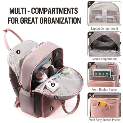 Bagpack for Women Patchwork Basic Nylon Waterproof Fashion Tote Bag Travel Hiking Usb Port 15’6in Notebook Backpacks New Street