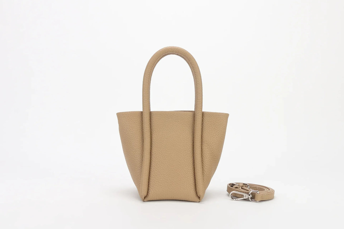 Bags for Woman 2024 New Korean Minority Cowhide Bucket Bag One Shoulder Crossbody Portable Versatile Mini Handbags Purses Female