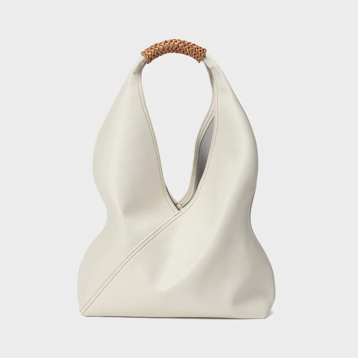 Bags for Women, Versatile Genuine Leather, High-end Armpit Bag, Fashionable Portable Shoulder Bag, Large Capacity Niche Tote Bag
