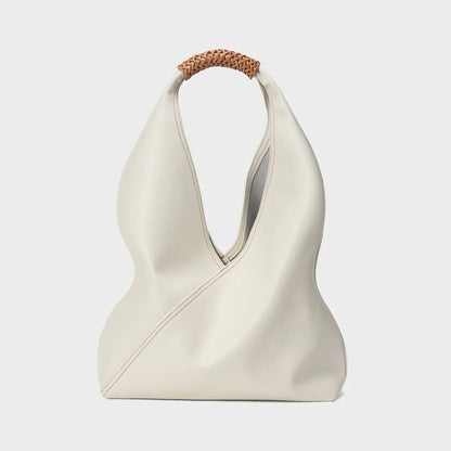 Bags for Women, Versatile Genuine Leather, High-end Armpit Bag, Fashionable Portable Shoulder Bag, Large Capacity Niche Tote Bag