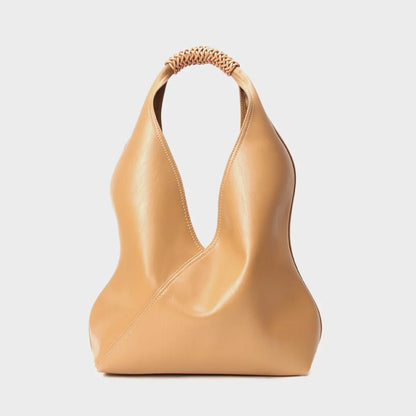 Bags for Women, Versatile Genuine Leather, High-end Armpit Bag, Fashionable Portable Shoulder Bag, Large Capacity Niche Tote Bag