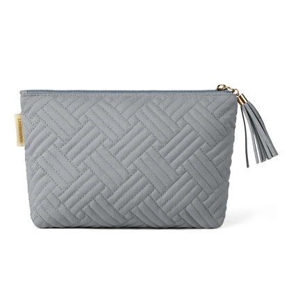 Bagsmart Cosmetic Bag for Travel Organizer Waterproof Flannel Gift Cards Women Makeup Storage Box Pencil Case