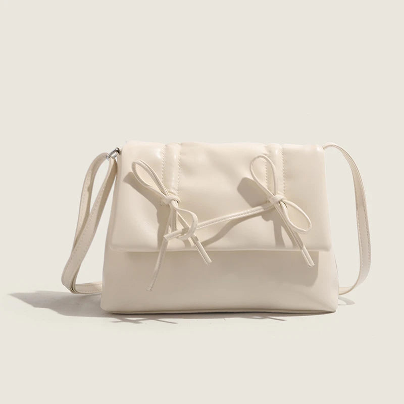 Ballet Style Bow Underarm Shoulder Bag Women 2024 New Large Capacity Crossbody Handbags High Quality Commuter Tote Bolsas Mujer