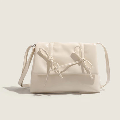 Ballet Style Bow Underarm Shoulder Bag Women 2024 New Large Capacity Crossbody Handbags High Quality Commuter Tote Bolsas Mujer