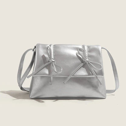 Ballet Style Bow Underarm Shoulder Bag Women 2024 New Large Capacity Crossbody Handbags High Quality Commuter Tote Bolsas Mujer