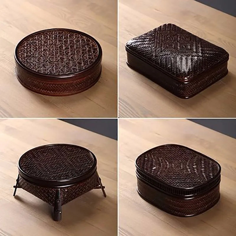 Bamboo Lacquerware Hamper Cookie Sushi Gift Packing Box Storage Japanese Decoration