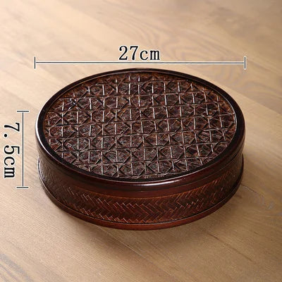 Bamboo Lacquerware Hamper Cookie Sushi Gift Packing Box Storage Japanese Decoration