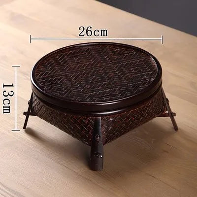 Bamboo Lacquerware Hamper Cookie Sushi Gift Packing Box Storage Japanese Decoration