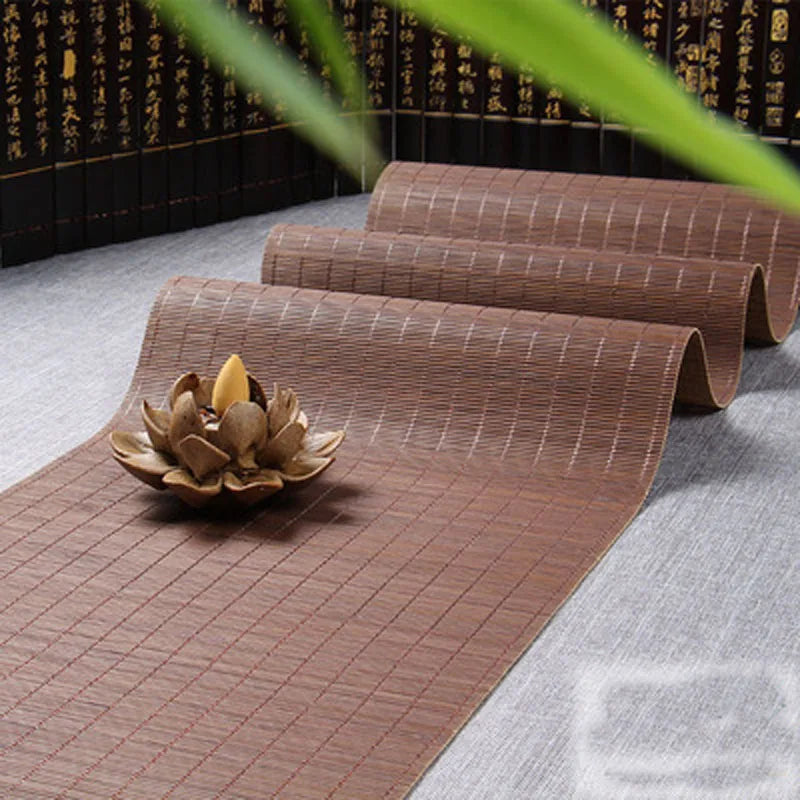 Bamboo placemats, kung fu tea cup mat, restaurant decoration, tea ceremony accessories, insulation pads