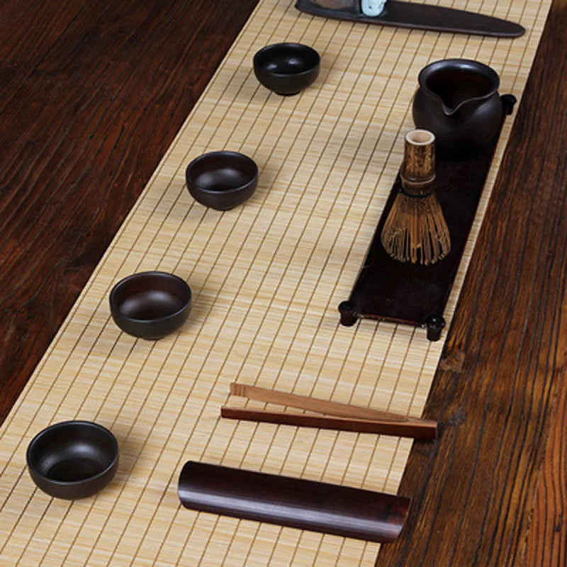Bamboo placemats, kung fu tea cup mat, restaurant decoration, tea ceremony accessories, insulation pads